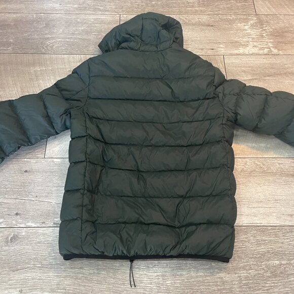Roots Down Puffer Jacket Green Down 700 Puffer XS - Picture 9 of 10